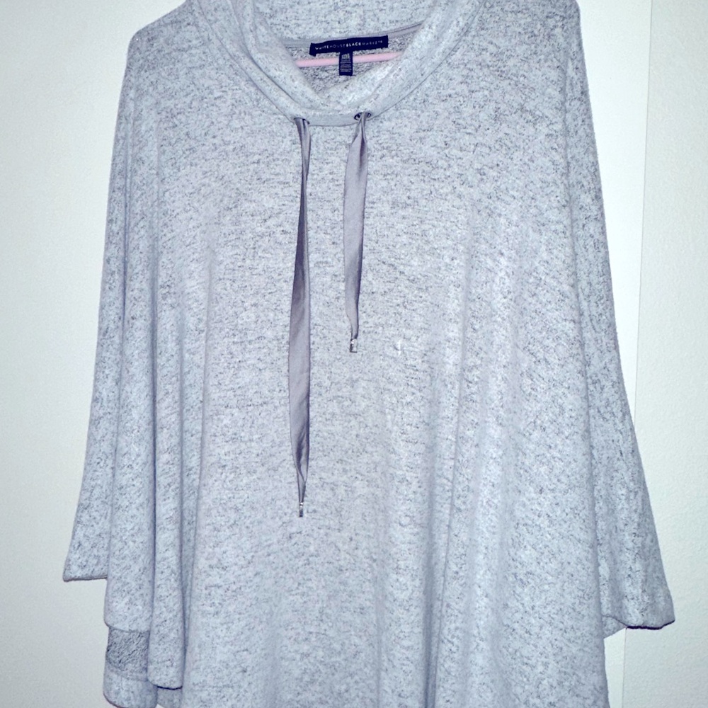 White House black market shawl cape super soft